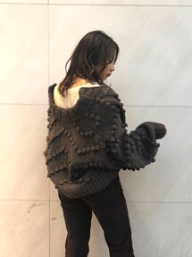 美品 ETRE TOKYO ポップコーンニットハンドカーディガン 20181116080747523_215.jpg