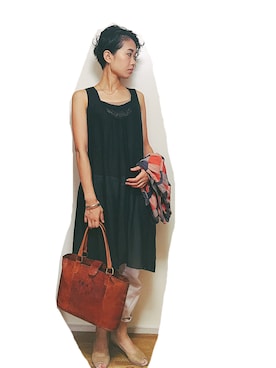 「bico（ビコ）のアイテム」を使った、aikoさん（レディース・158cm）の夏コーディネート