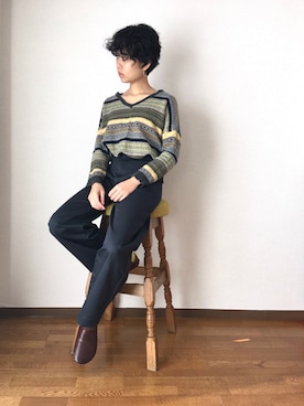 aikoさん（レディース・158cm）の冬コーディネート