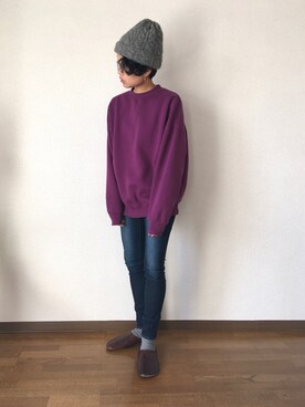 aikoさん（レディース・158cm）の冬コーディネート