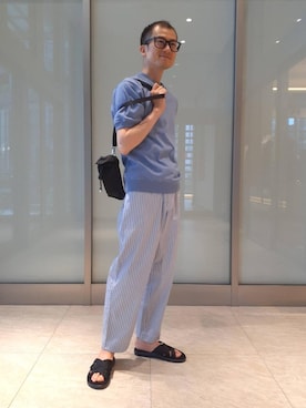 「ベーシック/トラッド」｜モリタさん（メンズ・172cm）の春コーディネート