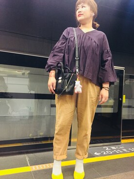 amerieeeさん（レディース・163cm）の春コーディネート