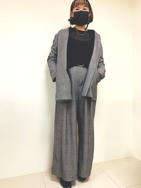 amerieeeさん(レディース・163cm)の冬コーディネート