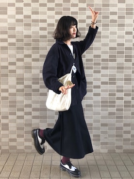 「アイテム（ワンピース/ドレス）」を使った、ノノさん（レディース・170cm・10代）の夏コーディネート