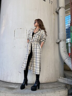 mikuさん(レディース・160cm)の冬コーディネート