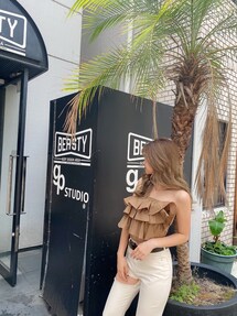 【新品タグ付き】入手困難★GYDA★カラーサイドダメージペグトップパンツ カラーサイドダメージペグトップパンツ｜ジェイダ（GYDA