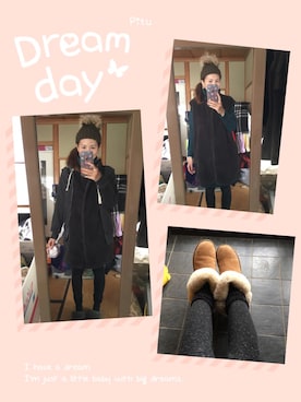 「FRAMeWORK（フレームワーク）のアイテム（ベスト）」を使った、yoyoさん（レディース・168cm）の冬コーディネート