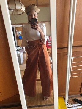 yoyoさん（レディース・168cm）の秋コーディネート