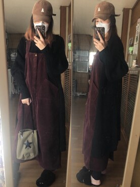 「rienda（リエンダ）のアイテム（その他アウター）」を使った、yoyoさん（レディース・168cm）の春コーディネート