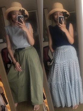 yoyoさん（レディース・168cm）の夏コーディネート