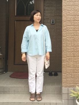 「Felisi（フェリージ）のアイテム」を使った、tatoさん（レディース・160cm）の夏コーディネート