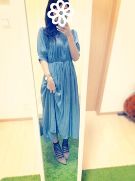 「Daniel Wellington（ダニエルウェリントン）の販売終了クラシックペティット アッシュフィールド32mm（アナログ腕時計）」を使った、アヤさん（レディース・165cm）の春コーディネート