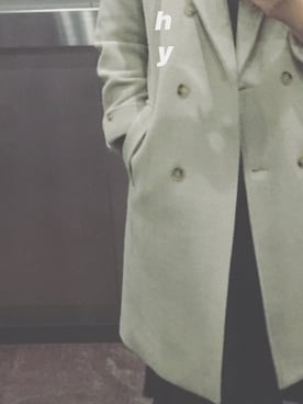 「Maple（メープル）のアイテム（ジャケット/アウター）」を使った、buiiyiさん（レディース・157cm）の冬コーディネート