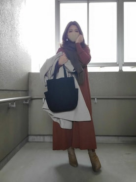 siomanekiさん（レディース・155cm）の冬コーディネート