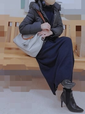 siomanekiさん（レディース・155cm）の冬コーディネート