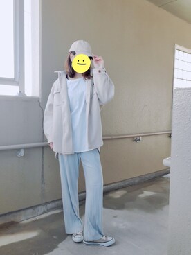 「index（インデックス）のアイテム（帽子）」を使った、siomanekiさん（レディース・155cm）の冬コーディネート