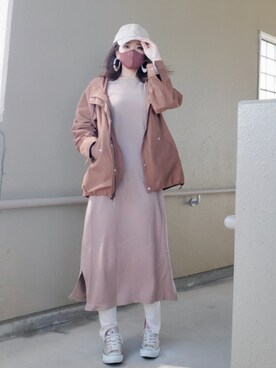 siomanekiさん(レディース・155cm)の春コーディネート