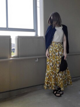 siomanekiさん（レディース・155cm）の春コーディネート