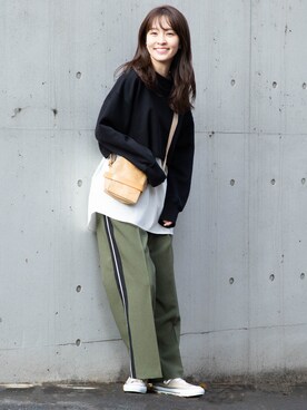 「SRIC（スリック）のアイテム」を使った、La SRIC officialさん（レディース・164cm）の冬コーディネート