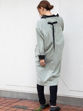 「miniyu（ミニュウ）のアイテム（ワンピース/ドレス）」を使った、La SRIC officialさん（レディース・159cm）の秋コーディネート
