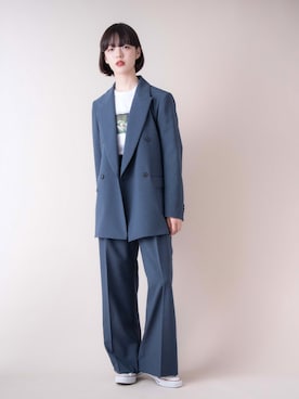 La SRIC officialさん（レディース・165cm）の春コーディネート