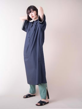「miniyu（ミニュウ）のアイテム」を使った、La SRIC officialさん（レディース・165cm）の春コーディネート