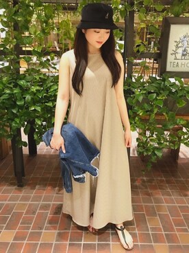 Yangany ヤンガニー のワンピース ドレスを使ったレディース人気ファッションコーディネート Wear