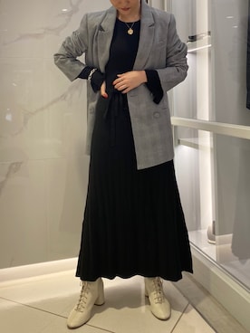 simさん（レディース・151cm）の秋コーディネート