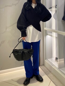 simさん（レディース・151cm）の秋コーディネート