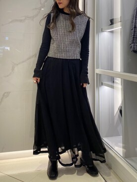 simさん(レディース・151cm)の冬コーディネート