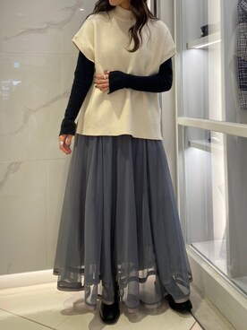 simさん(レディース・151cm)の冬コーディネート