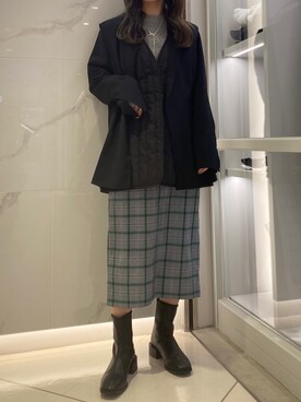 simさん(レディース・151cm)の冬コーディネート