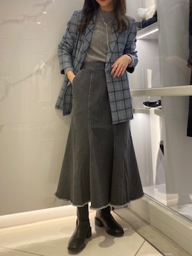simさん(レディース・151cm)の冬コーディネート