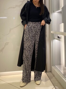 simさん（レディース・151cm）の冬コーディネート