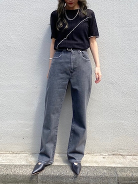 simさん（レディース・151cm）の春コーディネート