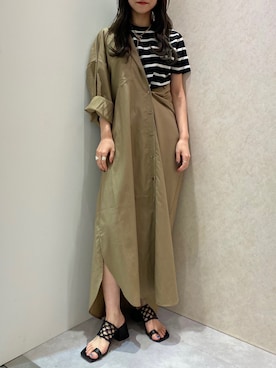 simさん（レディース・151cm）の春コーディネート