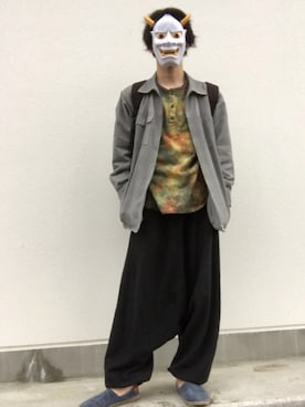 「ドラフトリーバイス」｜I×2落０よさん（メンズ・174cm）の冬コーディネート