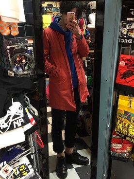 「ドラフトリーバイス」｜I×2落０よさん（メンズ・174cm）の冬コーディネート