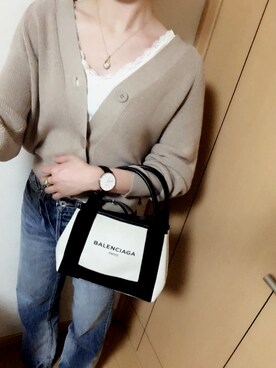 「BALENCIAGA」｜「アイテム（キャミソール）」を使った、mszooさん（レディース・164cm）の春コーディネート