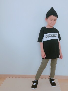 「Herschel Supply（ハーシェルサプライ）のアイテム」を使った、Skyblueさん（キッズ・110cm）の春コーディネート