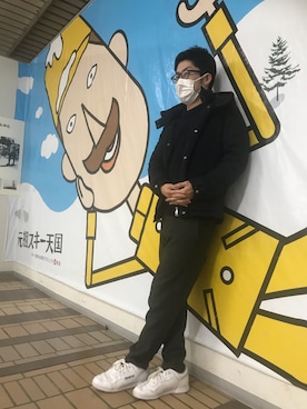 「MK MICHEL KLEIN（エムケーミッシェルクラン）のアイテム（ジャケット/アウター）」を使った、ダイキチさん（メンズ・170cm）の春コーディネート