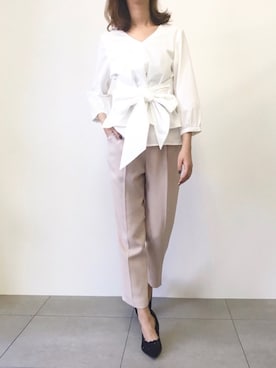「ミューズリファインドクローズ」｜MEWS REFINED CLOTHES OFFICIALさん（レディース・160cm）の春コーディネート