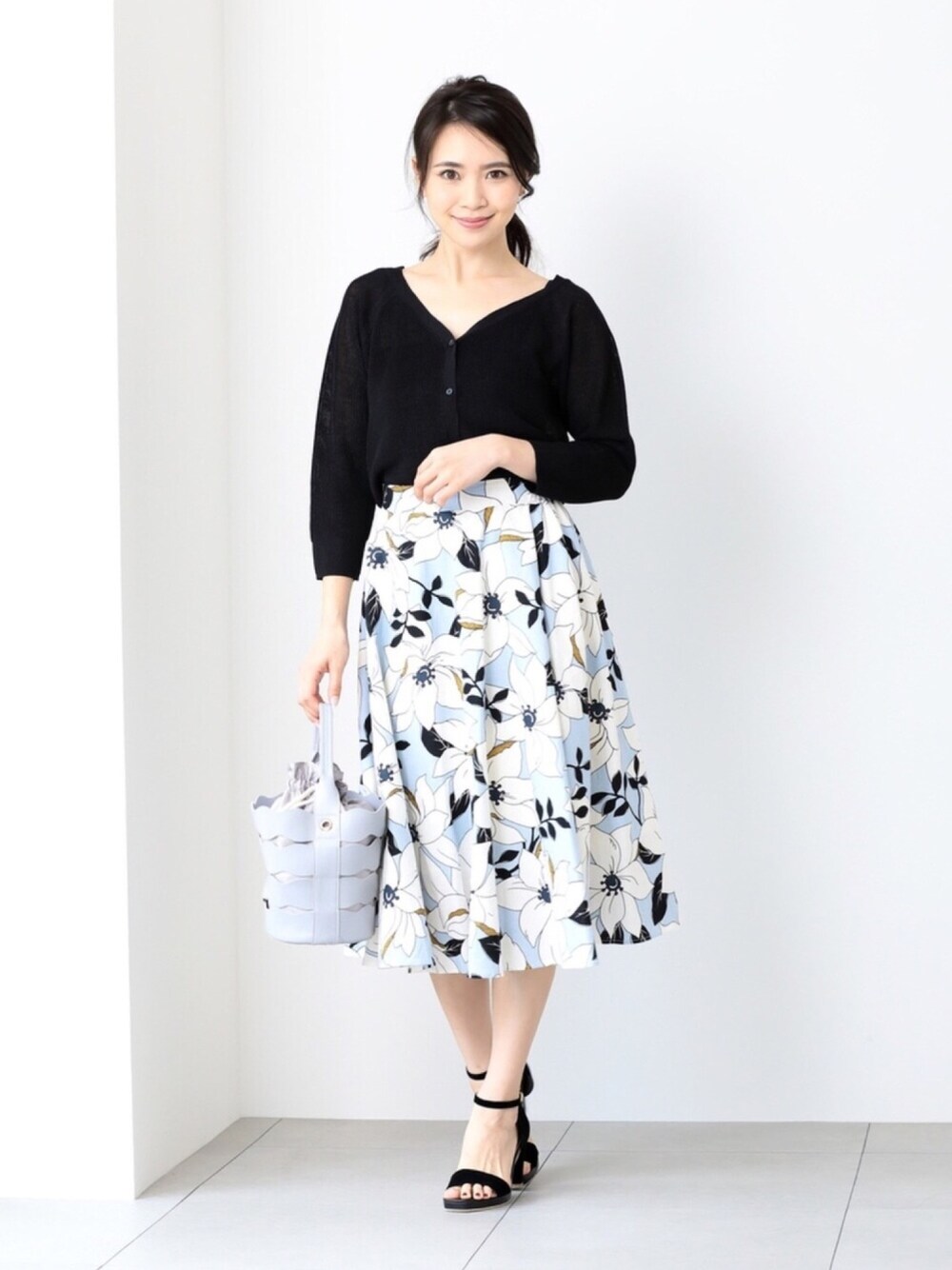 新品タグ付き】MEW'S REFINED CLOTHES 花柄スカート - ロングスカート