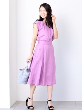 「ミューズリファインドクローズ」｜MEWS REFINED CLOTHES OFFICIALさん（レディース・162cm）の春コーディネート