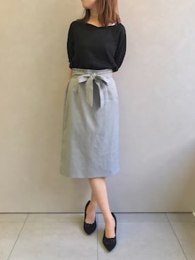 「ミューズリファインドクローズ」｜MEWS REFINED CLOTHES OFFICIALさん（レディース・162cm）の春コーディネート