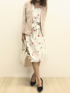 「ミューズリファインドクローズ」｜MEWS REFINED CLOTHES OFFICIALさん（レディース・162cm）の春コーディネート