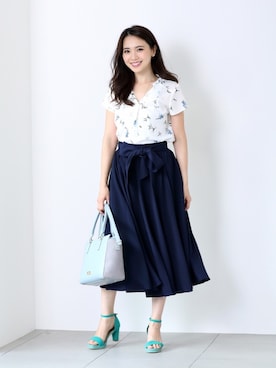 「ミューズリファインドクローズ」｜MEWS REFINED CLOTHES OFFICIALさん（レディース・162cm）の春コーディネート