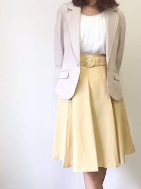 「ミューズリファインドクローズ」｜MEWS REFINED CLOTHES OFFICIALさん（レディース・162cm）の春コーディネート
