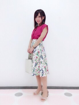 新品タグ付き】MEW'S REFINED CLOTHES 花柄スカート - ロングスカート