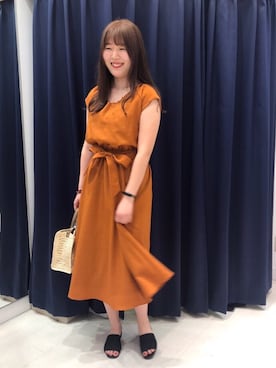 「MEW'S REFINED CLOTHES」｜「アイテム（ワンピース/ドレス）」を使った、MEWS REFINED CLOTHES OFFICIALさん（レディース・160cm）の夏コーディネート